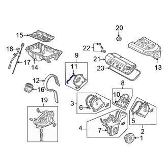 Honda OE - Engine Timing Cover Gasket