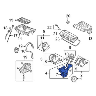Honda OE - Engine Timing Cover Gasket