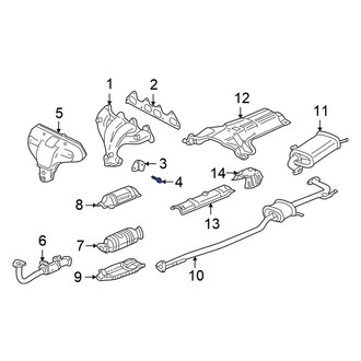 Honda OE - Exhaust Manifold Bolt