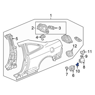 Honda OE - Fuel Door Spring