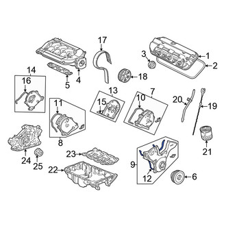 Honda OE - Engine Timing Cover Gasket