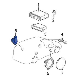 Honda OE - Center Speaker