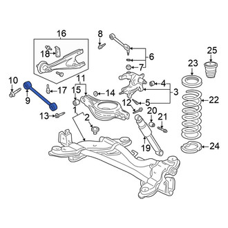 Honda OE - Rear Lateral Arm
