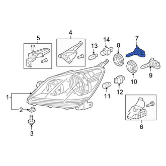 Honda OE - Front Headlight Bulb