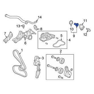 Honda OE - Engine Coolant Thermostat