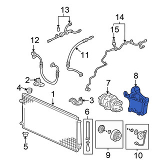 Honda OE - A/C Compressor Bracket