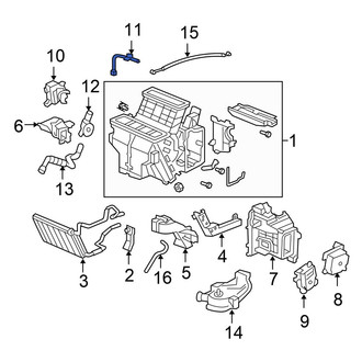 Honda OE - Front A/C Evaporator Temperature Sensor