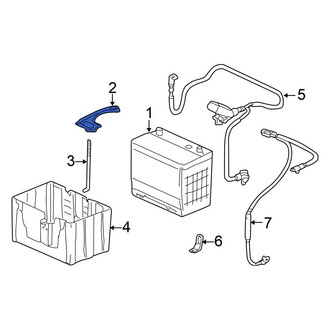 Honda OE - Battery Hold Down