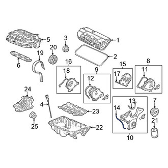 Honda OE - Engine Timing Cover Gasket