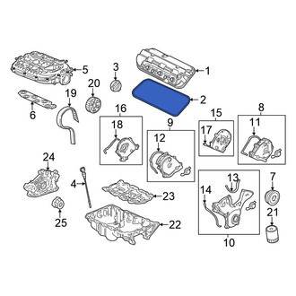 Honda OE - Engine Valve Cover Gasket