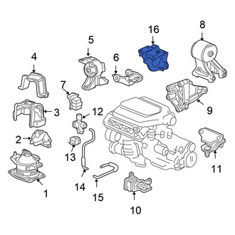 Honda OE - Engine Mount Bracket