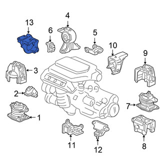 Honda OE - Engine Mount Bracket