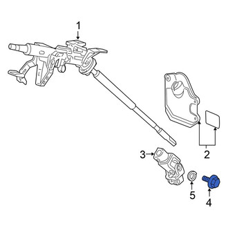 Honda OE - Steering Column U-Joint Bolt