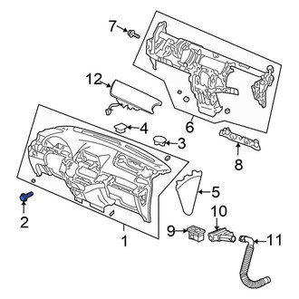 Honda OE - Console Tray Bolt