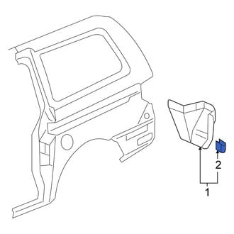 Honda OE - Radiator Support Splash Shield Nut