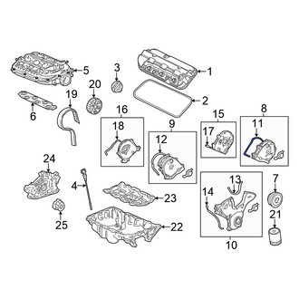 Honda OE - Engine Timing Cover Gasket
