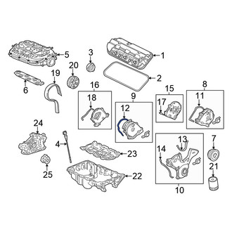 Honda OE - Engine Timing Cover Gasket