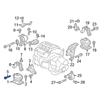 Honda OE - Engine Mount Bolt