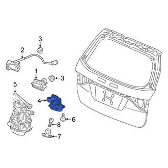 Honda OE - Rear Liftgate Latch