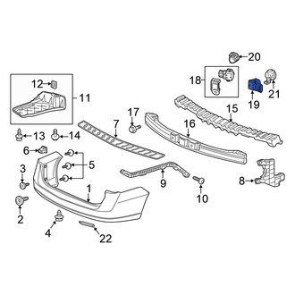 Honda OE - Rear Inner Parking Aid Sensor