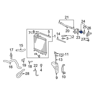 Honda OE - Engine Coolant Thermostat