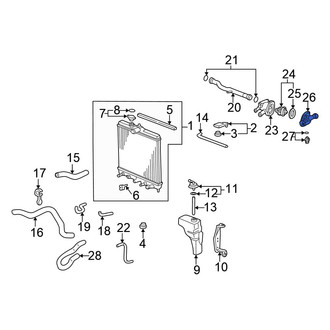 Honda OE - Engine Coolant Thermostat Housing