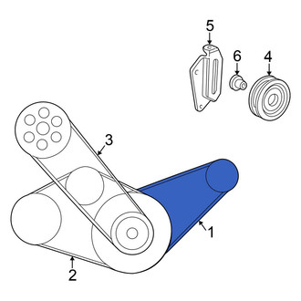 Honda OE - Accessory Drive Belt