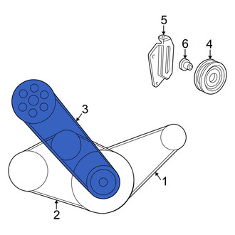 Honda OE - Accessory Drive Belt