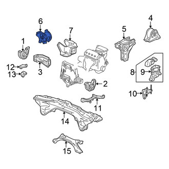 Honda OE - Manual Transmission Mount