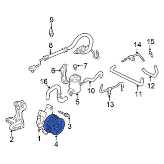 Honda OE - Power Steering Pump Pulley