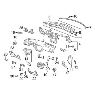 Honda OE - Center 12 Volt Accessory Power Outlet
