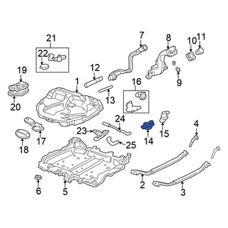 Honda OE - Fuel Tank Vent Valve