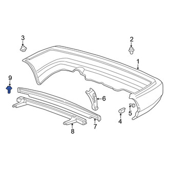 Honda OE - Suspension Crossmember Bolt