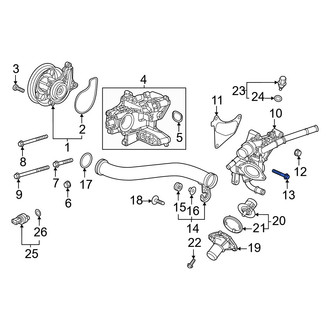 Honda OE - Engine Control Module (ECM) Bolt