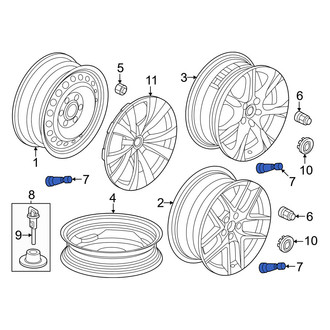 Honda OE - Tire Valve Stem