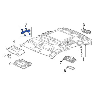 Honda OE - Rear Interior Grab Bar