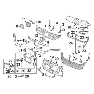 Honda OE - Automatic Transmission Oil Cooler Nut