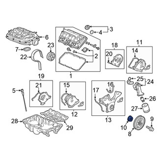 Honda OE - Engine Timing Crankshaft Sprocket