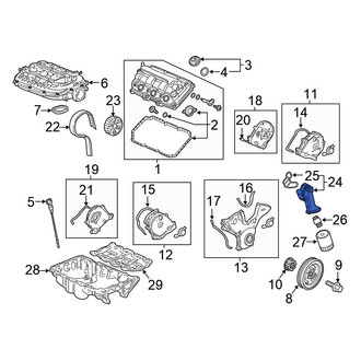 Honda OE - Engine Oil Filter Adapter