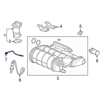 Honda OE - Front Oxygen Sensor