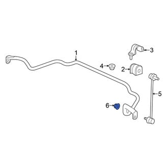 Honda OE - Rear Suspension Stabilizer Bar Link Nut