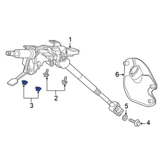 Honda OE - Steering Column Nut