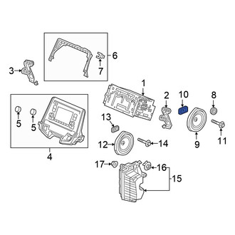 Honda OE - Speaker Nut