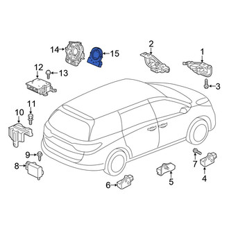 Honda OE - Steering Wheel Position Sensor