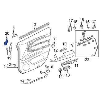 Honda OE - Front Right Collision Avoidance Warning Indicator