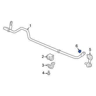 Honda OE - Front Suspension Stabilizer Bar Link Nut