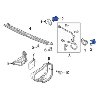Honda OE - Rear Parking Aid Sensor Housing