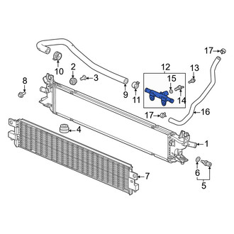 Honda OE - Drive Motor Inverter Coolant Line