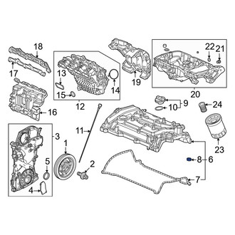 Honda OE - Engine Valve Cover Gasket