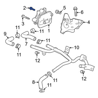 Honda OE - Engine Water Pump Bolt